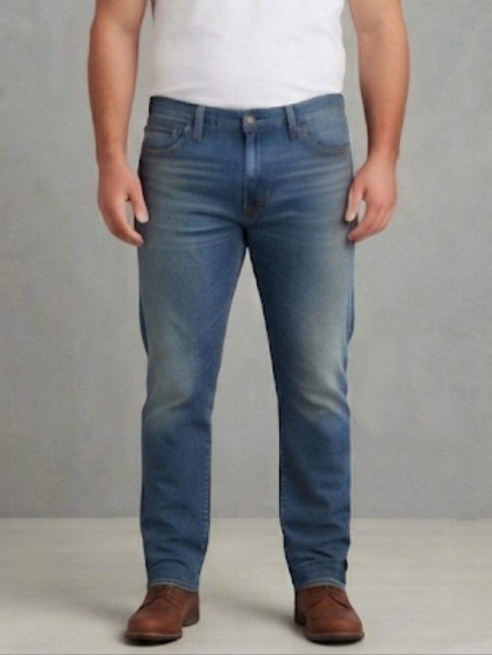 Men's Levis 511 Slim Fit Stretch Jeans Sequoia Wash Size 38/30